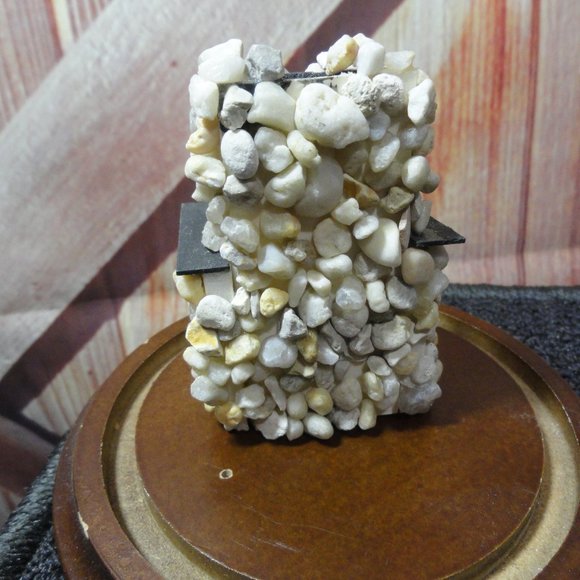 Doll House Mini Stone Grill Fire place,~Hand made? 3" tall, Cool look - Picture 3 of 6